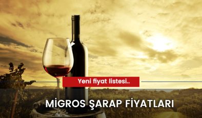 Migros Şarap Fiyatları 2024: Yeni Zamlı Fiyat Listesi!